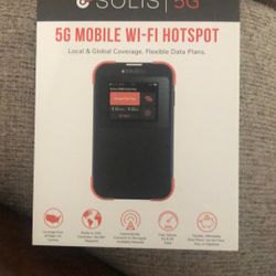 LOCAL & GLOBAL WIFI HOTSPOT SOLIS 5G