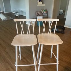 Stools And Bookcase 