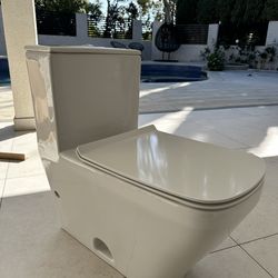 Toilet  with soft close seat. Duravit German brand