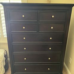 Espresso 8 Drawer Dresser