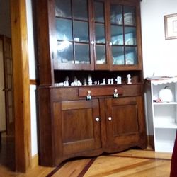 China Cabinet Corner Cabinet 