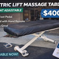 Electric Hydraulic Heated Message Table