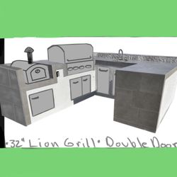 bbq islands asador Isla bara kitchen bar cocina barbeque barbecue Outdoor kitchens bars 