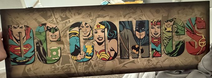Dc Comic Canvas 