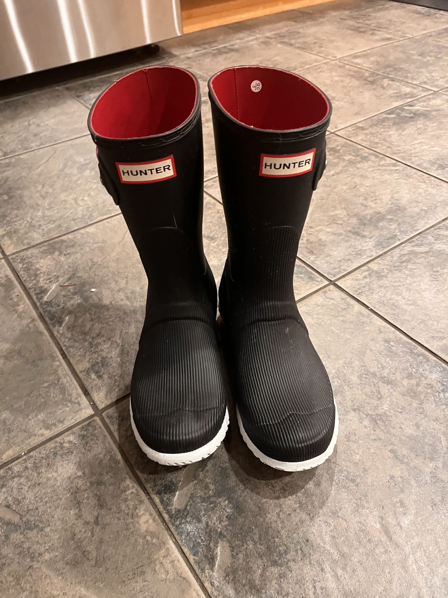 Black Hunter Short Rain Boots 