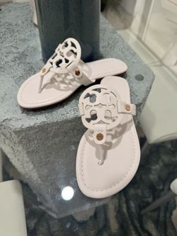 Tory Burch  White  Leather 