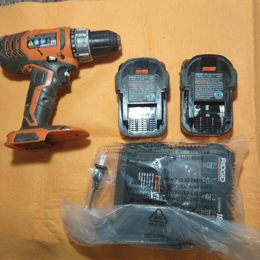 Ridgit 18 Volt Drill