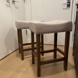 Two 24” Chairs/Stools -Brand New
