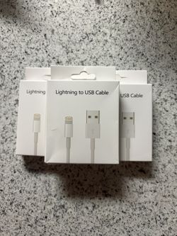 3ft Lightning Cable To USB