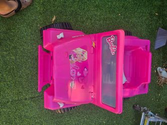 Barbie Power Wheels Jeep Ride-On Toy