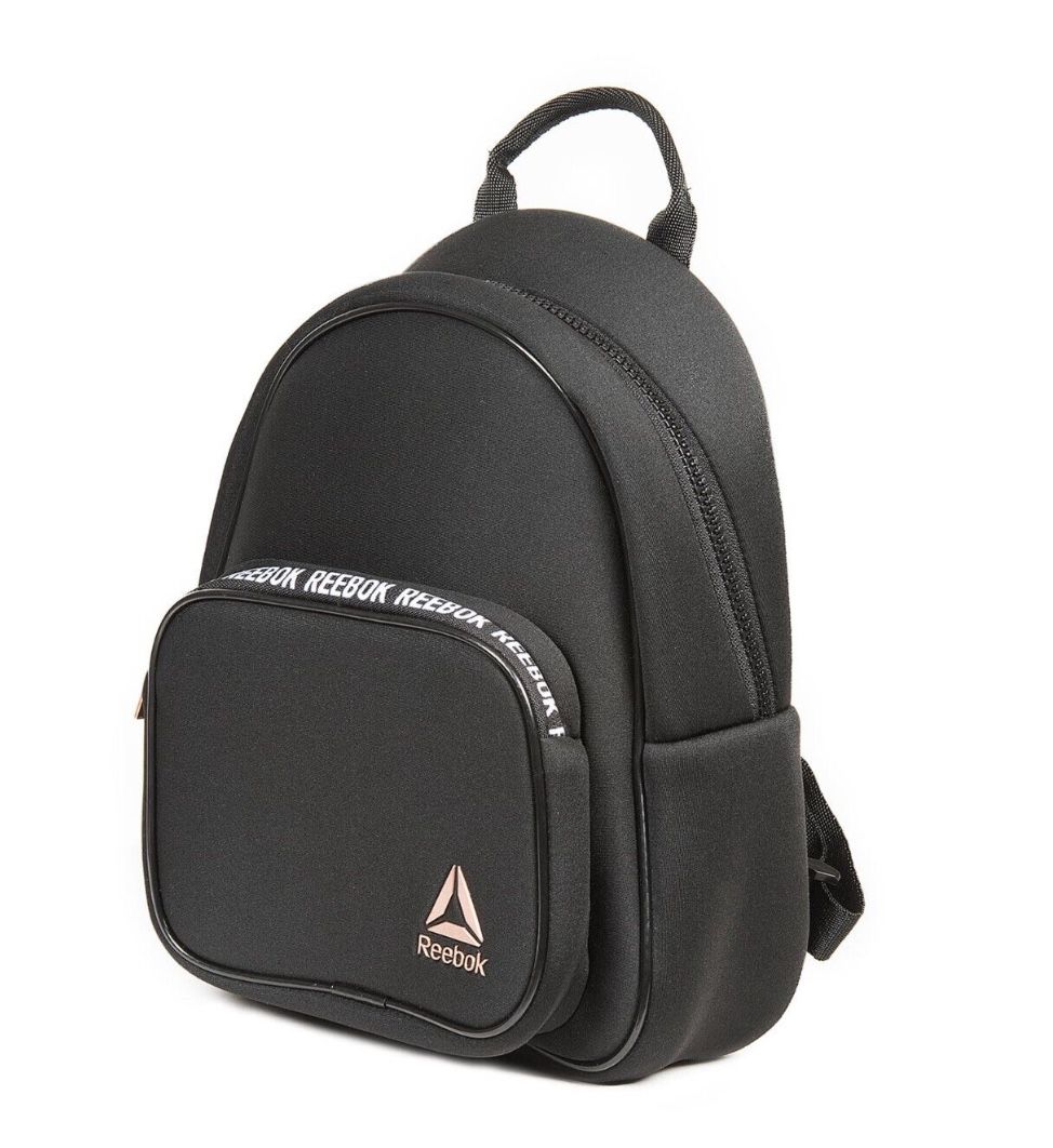Reebok Mini backpack With Rosegold Trim