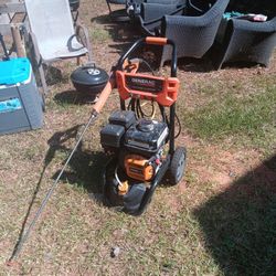 Pressure washer.3100.psi Max.gpm.max Pick up only. $175