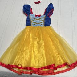 2-3 Years Baby Girl Snow White Dress