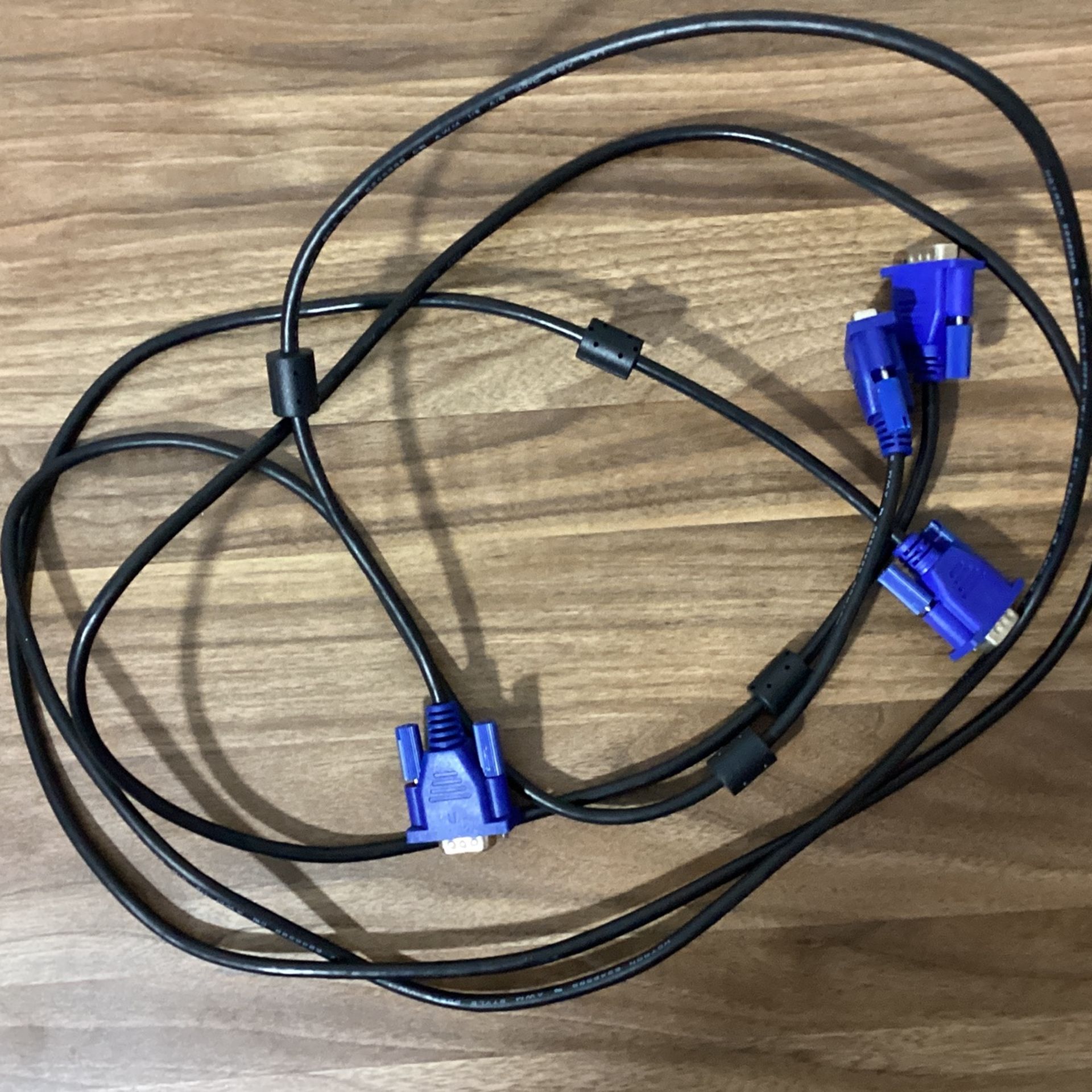 2 High-speed VGA Monitor Cords
