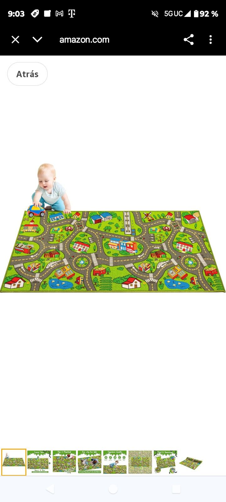 Carpet Fun City For kids