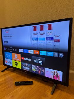 LG 32" HD TV with Amazon Fire Stick (Smart TV Setup)