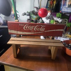 Mini Coca-Cola Bench. 