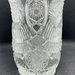 Beautiful McKee Glass Aztec Sunburst Celery Jar