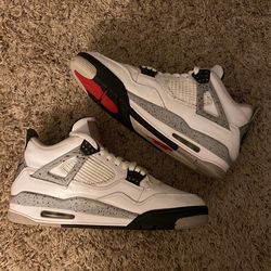 Air jordan 4 retro og white shop cement 2016