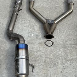 370z Tomei Extreme Titanium Exhaust / ISR Y Pipe