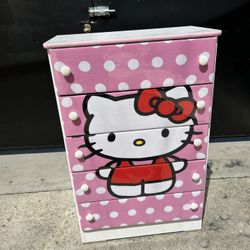 Hello Kitty Dresser Available In Different Characters 
