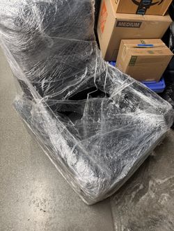 Black Reclining Chair