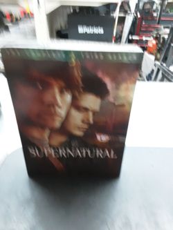 Supernatural Super Natural The Complete Third Season DVD 5-Disc Set