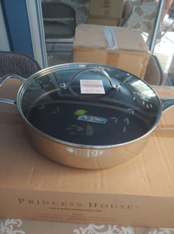 Princess House 12" Deep Frying Pan