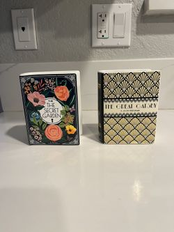 Secret Garden And Great Gatsby Flower Vases