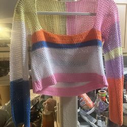 Vintage Crochet Crop Top