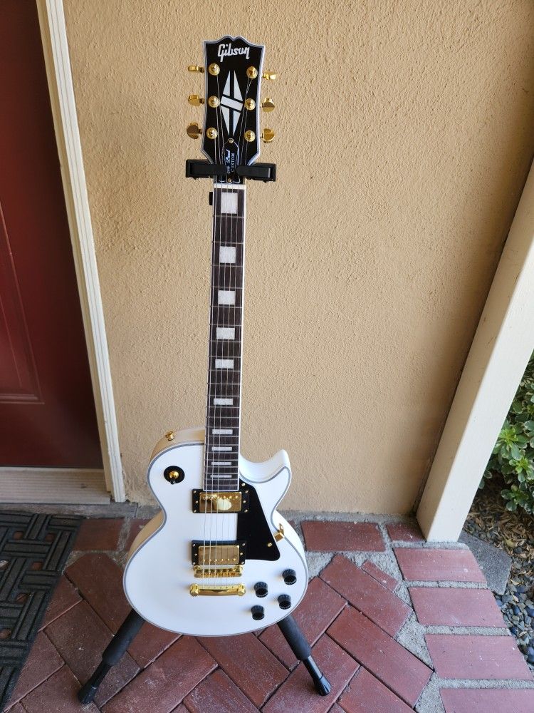 Les Paul Custom guitar brand new Gibson Replica Chibson TRADES w HSC