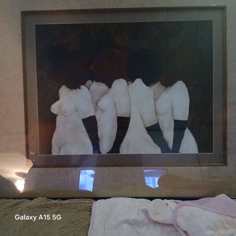 Oil Painting Called 4 Lady's