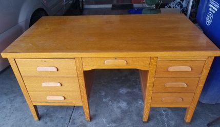 Tiger Oak Desk