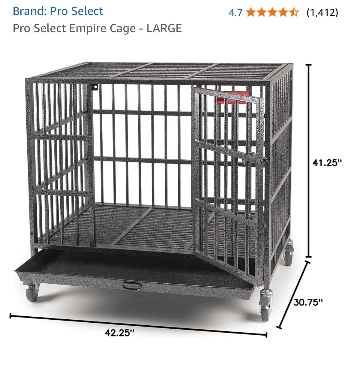 Empire Steel Crate | Large | In Anthem