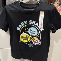 Toddler Baby Shark Shirt 4T