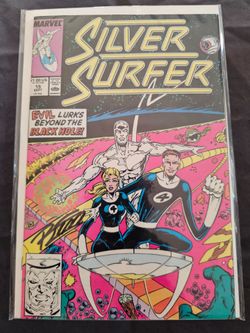 Silver Surfer and the Fantastic 4 Comic Book