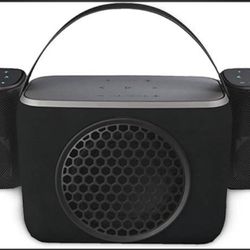 Rocksteady Stadium 2: Four Speakers and One Subwoofer Bundle - Immersive, connectible, and up to 150 ft of Range. Up to 30 Hours of Battery Life.