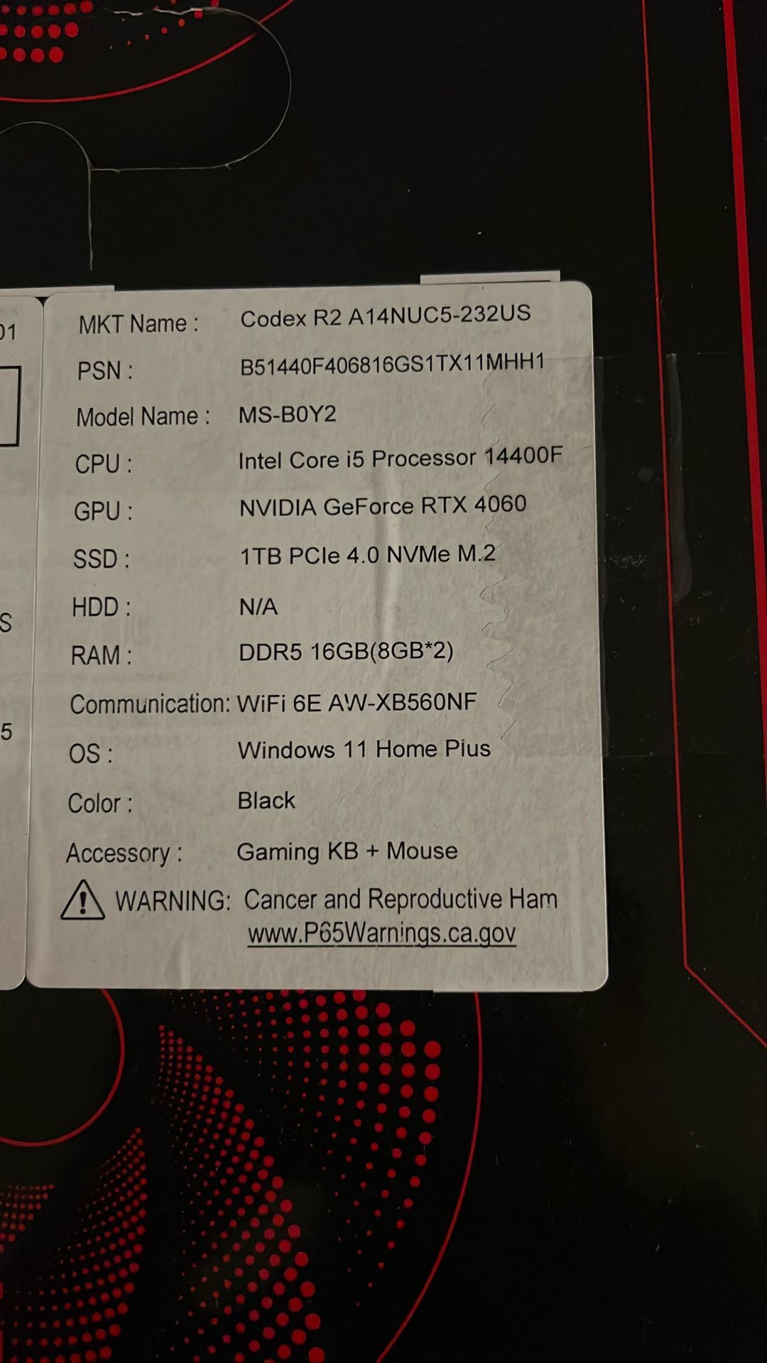 Gaming PC like New
