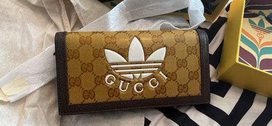 Gucci Adidas Wallet Chain Purse