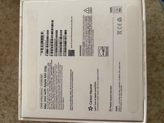 Apple Mac mini (M4) : 24GB RAM / 512GB Storage and 2020 M1 Mac Mini 8GB/256GB