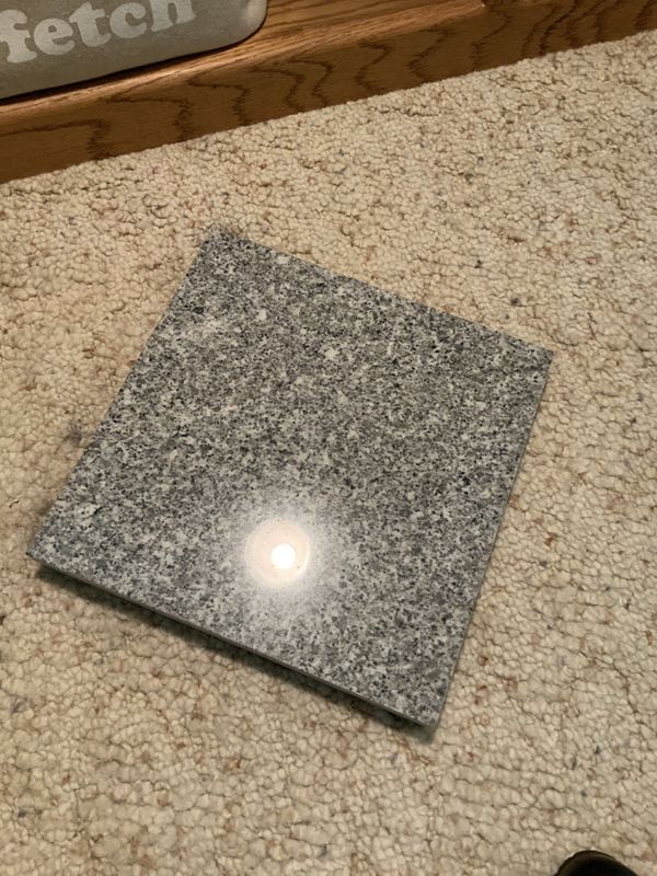 Granite tooling slab for leather work and jewelry. Excellent condition