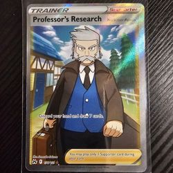 Professor's Research (Full Art) - Crown Zenith NM