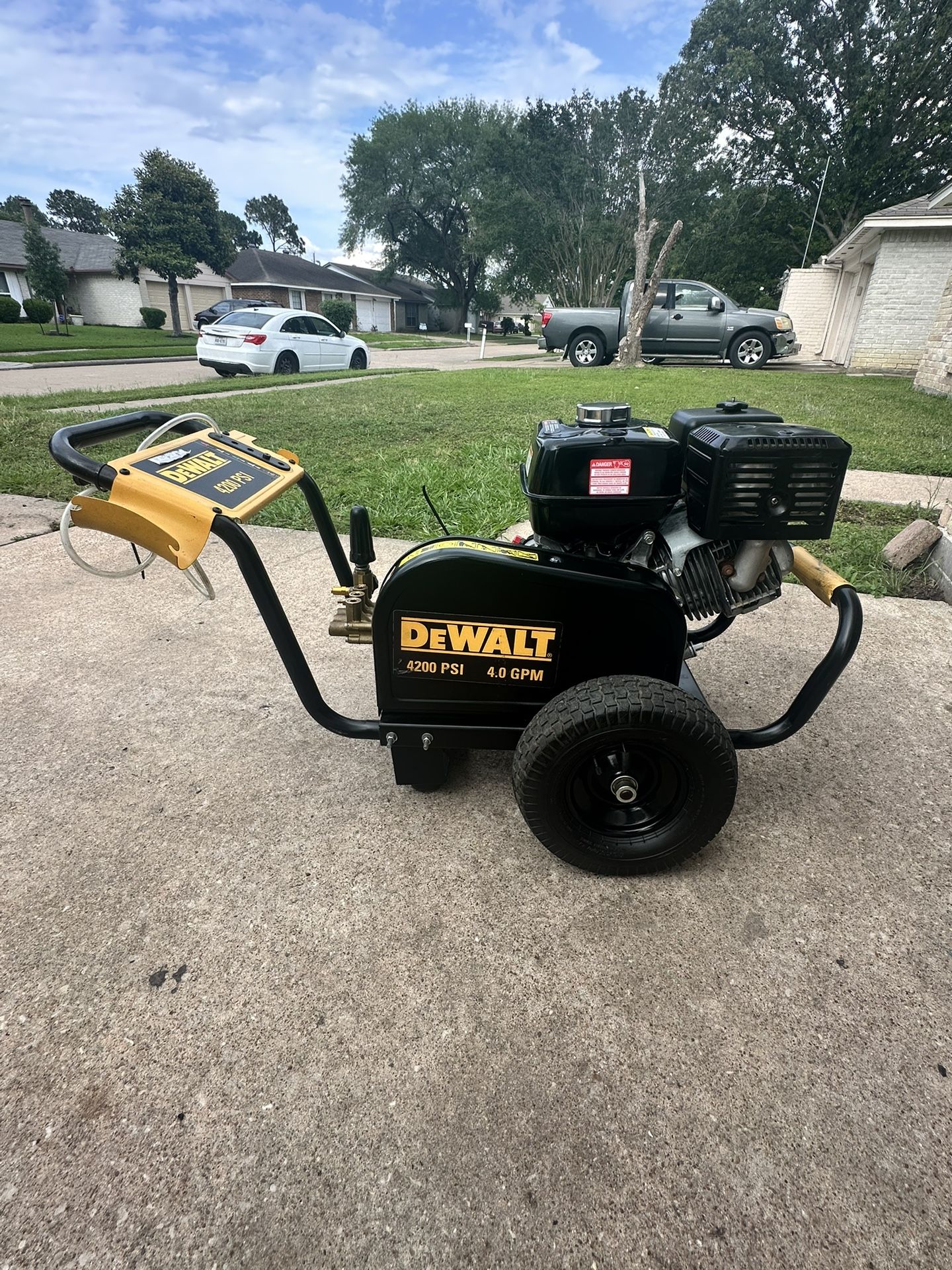 DEWALT Pro Pressure Washer.