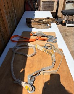 3sets of different  climing straps