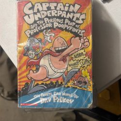 Pilkey Captain Underpants 4 books