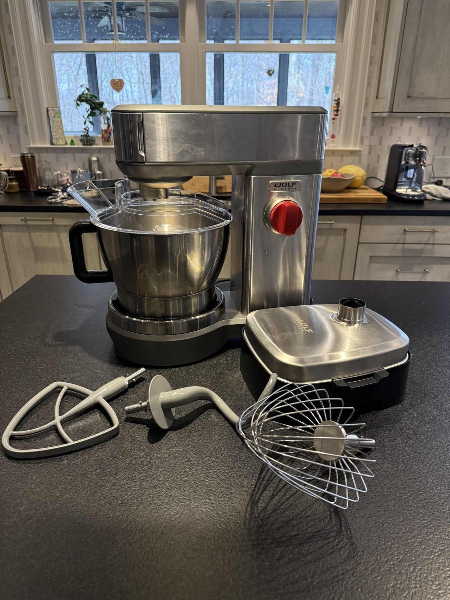 Wolf Stand Mixer Used Like New With Attachments