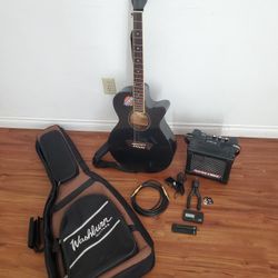 Washburn Acoustic-Electric Guitar EA16