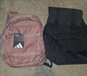 2 new backpacks