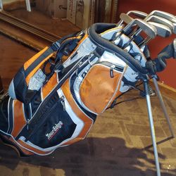 Adams Tight Lies Golf Clubs in Tour Edge Bag + Extras