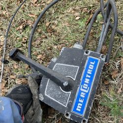 Mercury Marine Outboard MerControl, Control Box With Key & Cables UNTESTED